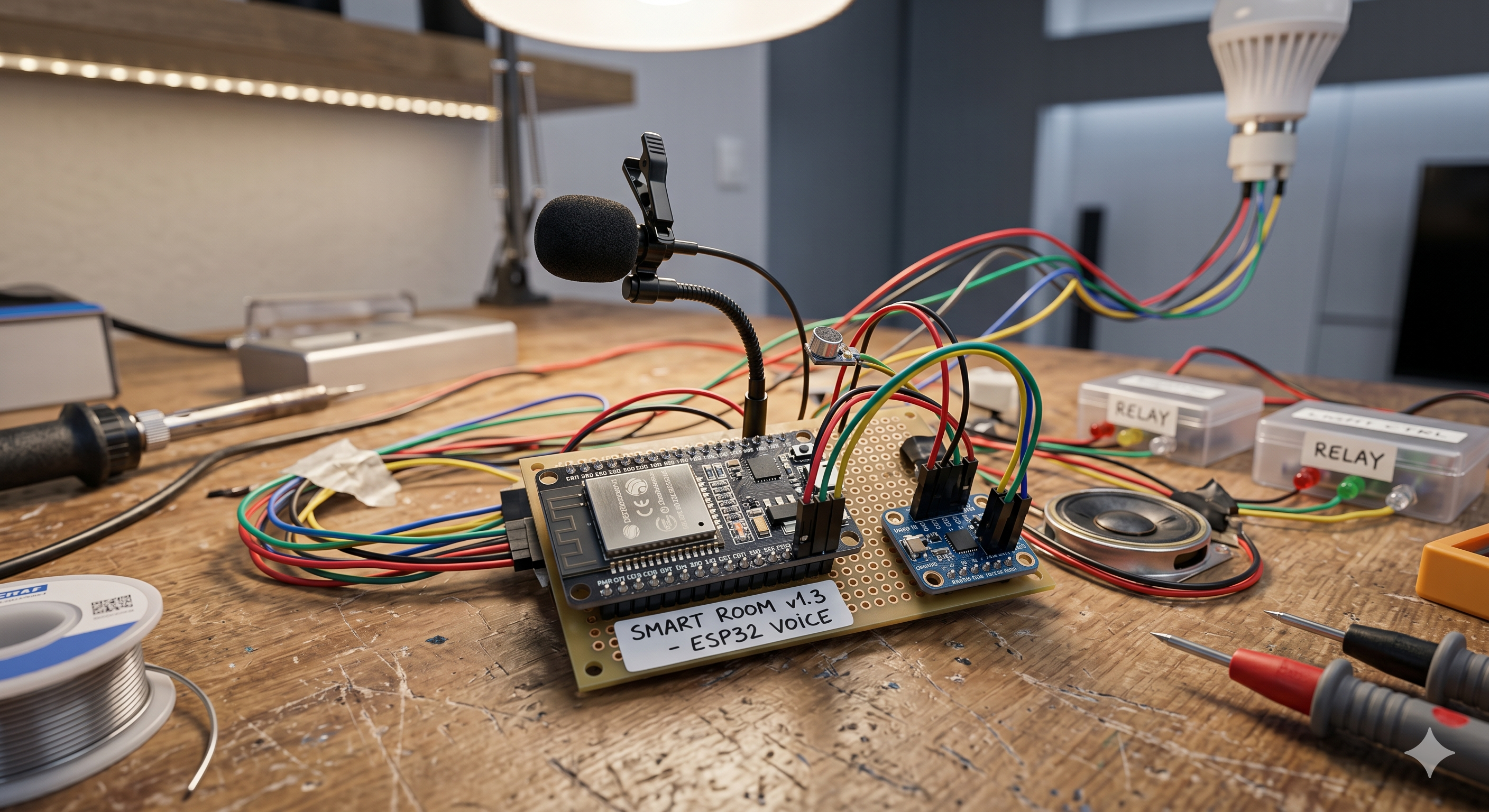 Voice-Controlled Smart Room System